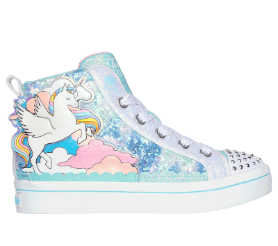 Skechers Twi-Lites 2.0 - Enchanted Unicorn Kinder Freizeitschuhe, blau, Größe 34 34 Skechers Twi-Lites 2.0 - Enchanted Unicorn Kinder Freizeitschuhe, blau, Größe 34 34