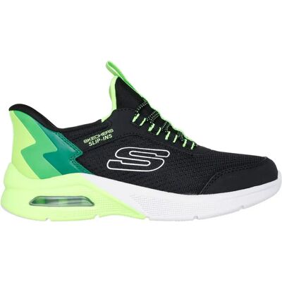 Skechers Microspec Max - Brisk-Stripe Kinder Freizeitschuhe, schwarz, Größe 34 34 Skechers Microspec Max - Brisk-Stripe Kinder Freizeitschuhe, schwarz, Größe 34 34