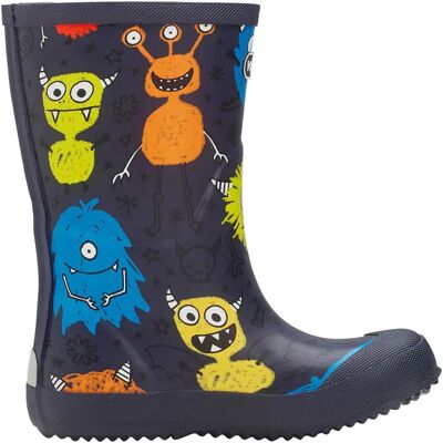 Viking Footwear Indie Print Kinder Gummistiefel, blau, Größe 24 24 Viking Footwear Indie Print Kinder Gummistiefel, blau, Größe 24 24