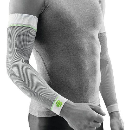 Bauerfeind Sports Compression Arm Long Strümpfe, weiß M