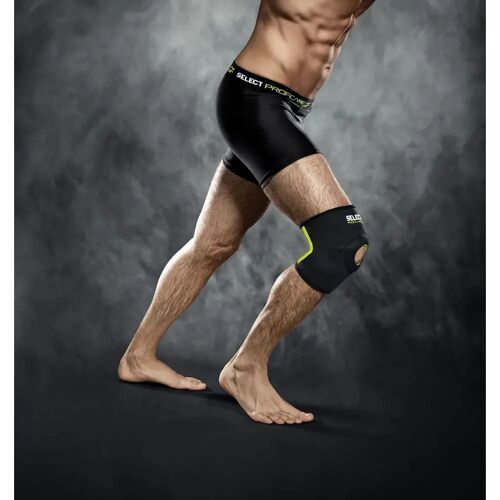 Select Kniebandage mit Kniescheibenstütze Erste-Hilfe Material, schwarz M