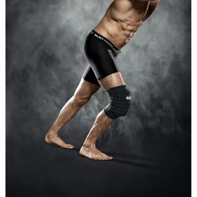 Select Kniebandage mit großem Polster Erste-Hilfe Material, schwarz L Select Kniebandage mit großem Polster Erste-Hilfe Material, schwarz L