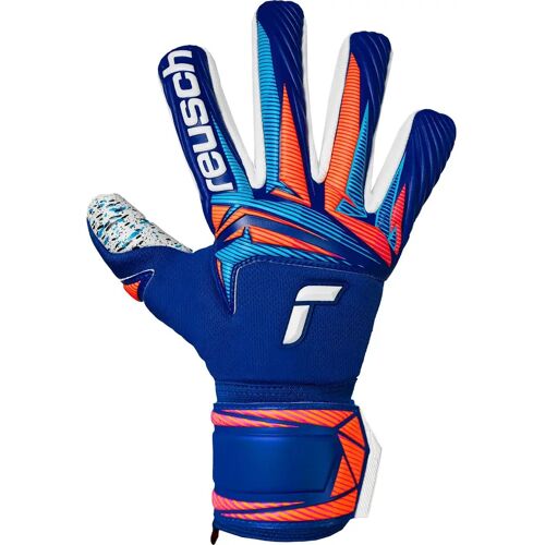 Reusch Attrakt Fusion NC Herren Torwarthandschuhe, blau 8,5