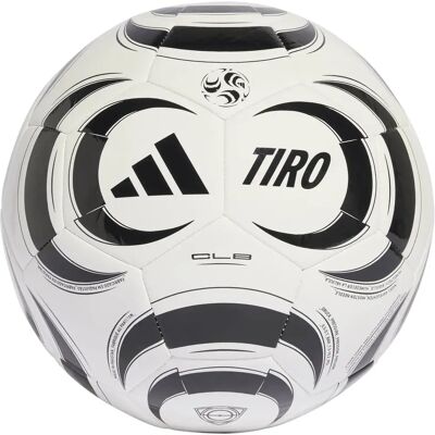 Adidas Tiro Club Ball Outdoor-Fußball, weiß 4 Adidas Tiro Club Ball Outdoor-Fußball, weiß 4