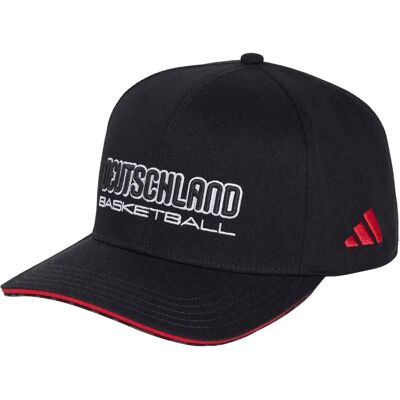 Adidas DBB Basketball Snap Back Cap, schwarz OSFM Adidas DBB Basketball Snap Back Cap, schwarz OSFM