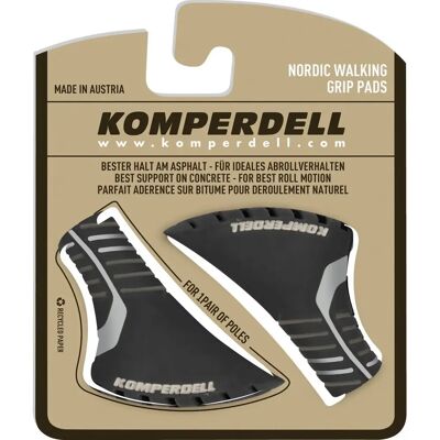 Komperdell Nordic Walking Vulcanized Zubehör, schwarz ohne Komperdell Nordic Walking Vulcanized Zubehör, schwarz ohne