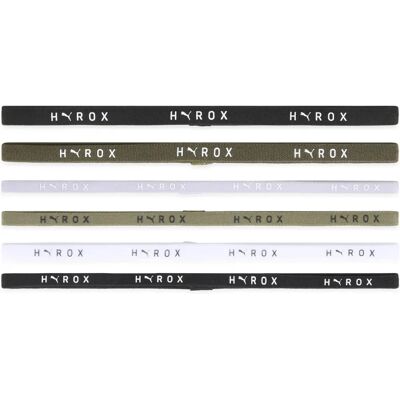 Puma - HYROX Hairbands - Mehrfarbig - Pack 6 - Headband Puma - HYROX Hairbands - Mehrfarbig - Pack 6 - Headband