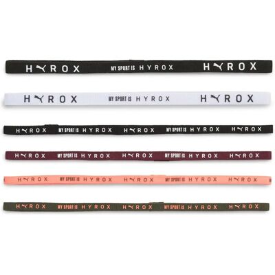 Puma x Hyrox Hairbands (6pcs) Kleingerät, schwarz OSFA Puma x Hyrox Hairbands (6pcs) Kleingerät, schwarz OSFA
