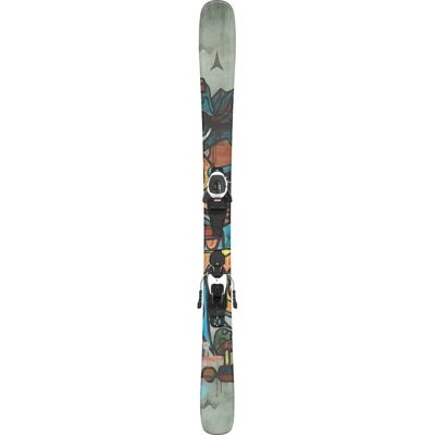 Atomic Bent 140-150 + L 6 GW Kinder Freeride Ski, grau 150 Atomic Bent 140-150 + L 6 GW Kinder Freeride Ski, grau 150