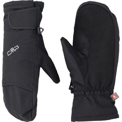CMP Ski Mitten Damen Fäustlinge, schwarz 7,5 CMP Ski Mitten Damen Fäustlinge, schwarz 7,5
