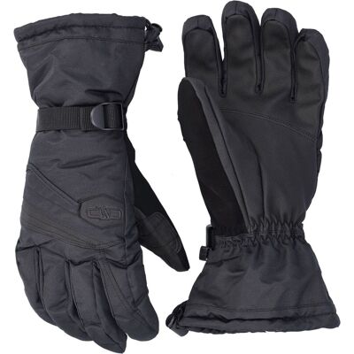 CMP Ski Gloves Herren Fingerhandschuhe, schwarz 10 CMP Ski Gloves Herren Fingerhandschuhe, schwarz 10