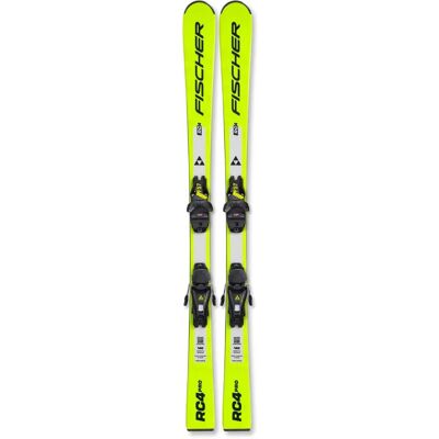 Fischer RC4 Pro + FS7 JRS Kinder Race-Ski, gelb 110 Fischer RC4 Pro + FS7 JRS Kinder Race-Ski, gelb 110