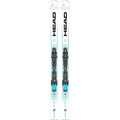 Head WC Rebels e-SL RP + FF 14 GW Herren Race-Ski, weiß 165 Head WC Rebels e-SL RP + FF 14 GW Herren Race-Ski, weiß 165
