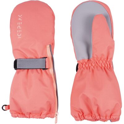 Icepeak Halfmoon Kinder Fäustlinge, rot M Icepeak Halfmoon Kinder Fäustlinge, rot M