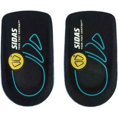 Sidas Gel Heel Pad Schoner-Set, blau L/XL Sidas Gel Heel Pad Schoner-Set, blau L/XL