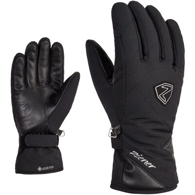 Ziener Kamea Damen Fingerhandschuhe, gelb 8,5 Ziener Kamea Damen Fingerhandschuhe, gelb 8,5