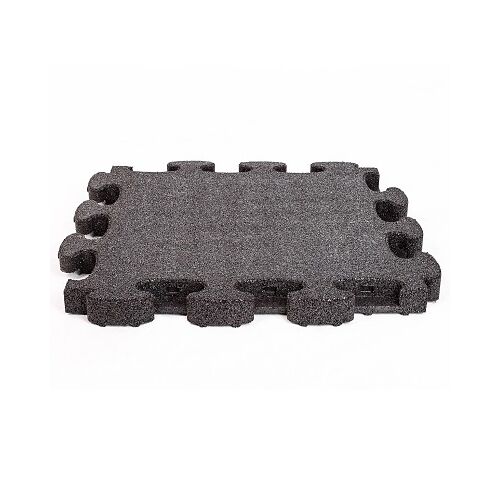 Gum-Tech Gum-Tech Fallschutzplatte "Puzzle mat 3D", Schwarz, 4,5 cm