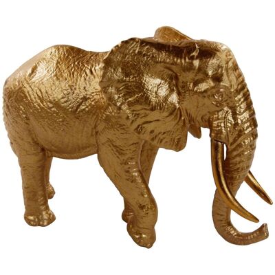 Deko-Figur gold Polyresin B/H: ca. 14,5x18 cm Deko-Figur gold Polyresin B/H: ca. 14,5x18 cm