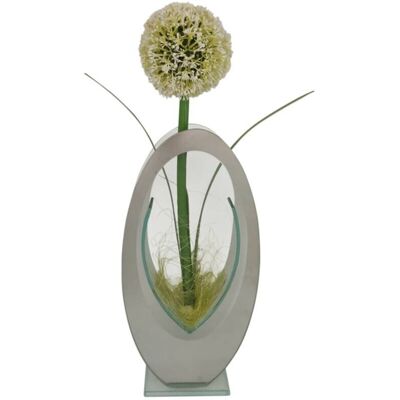 POCOline Vase klar Glas B/H/L: ca. 6x28,5x14 cm POCOline Vase klar Glas B/H/L: ca. 6x28,5x14 cm
