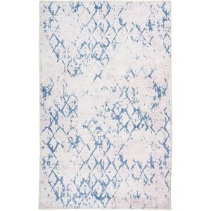 Arte Espina Peron 400 Vintage-Teppich - 160x230cm - 5mm - Weiß/Blau Arte Espina Peron 400 Vintage-Teppich - 160x230cm - 5mm - Weiß/Blau
