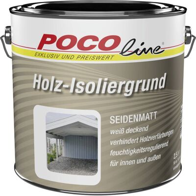 POCOline Holz-Isoliergrund weiß matt ca. 2,5 l POCOline Holz-Isoliergrund weiß matt ca. 2,5 l