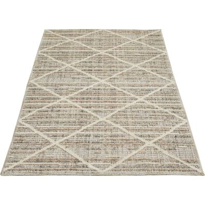 LUXOR LIVING - Crosby - Grau/Braun - 80x150 cm - Teppich LUXOR LIVING - Crosby - Grau/Braun - 80x150 cm - Teppich