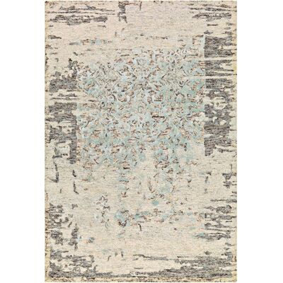 Arte Espina Damast Grau Mint Teppich - Teppich Arte Espina Damast Grau Mint Teppich - Teppich