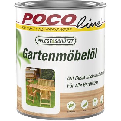 POCOline Gartenmöbelöl farblos ca. 0,75 l POCOline Gartenmöbelöl farblos ca. 0,75 l