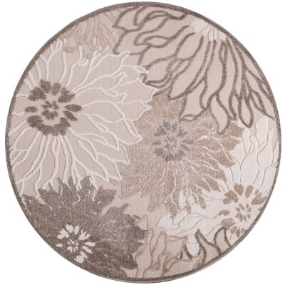 Sanat Outdoorteppich FLORAL creme D: ca. 120 cm Sanat Outdoorteppich FLORAL creme D: ca. 120 cm