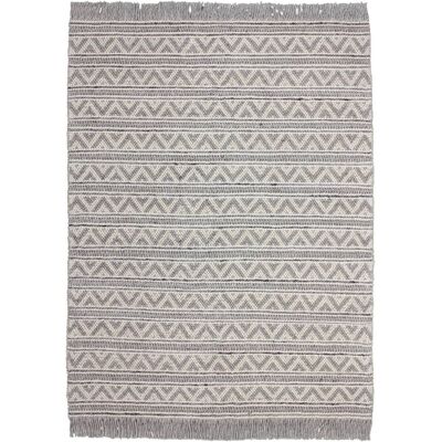 KAYOOM Natura 410 Teppich - Handgewebt, Natur/ Silber - 200x290cm KAYOOM Natura 410 Teppich - Handgewebt, Natur/ Silber - 200x290cm
