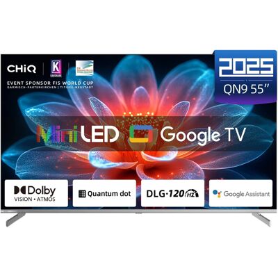 CHiQ Mini-LED-Fernseher M55QN9V B/H: ca. 123x77 cm CHiQ Mini-LED-Fernseher M55QN9V B/H: ca. 123x77 cm