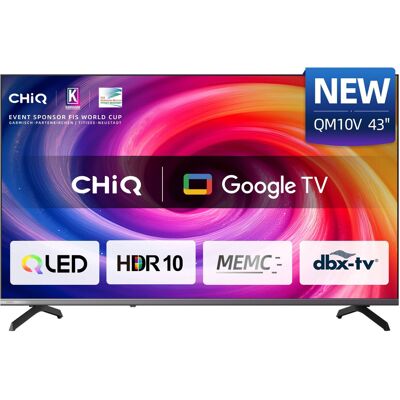 CHiQ QLED-Fernseher U43QM10V B/H: ca. 96x61 cm CHiQ QLED-Fernseher U43QM10V B/H: ca. 96x61 cm