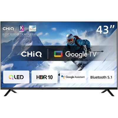 CHiQ QLED-Fernseher L43QM10V B/H: ca. 96x60 cm CHiQ QLED-Fernseher L43QM10V B/H: ca. 96x60 cm