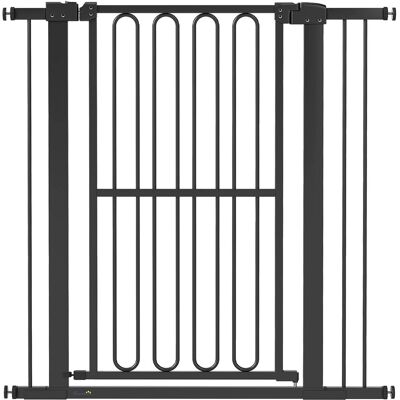 PawHut Türschutzgitter schwarz B/H/T/L: ca. 5x104x5x104 cm PawHut Türschutzgitter schwarz B/H/T/L: ca. 5x104x5x104 cm