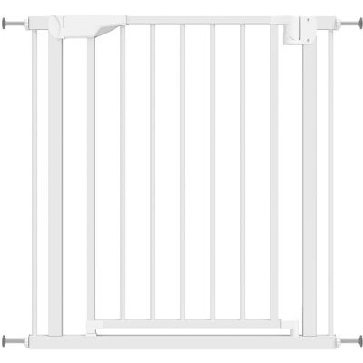 PawHut Treppenschutzgitter weiß B/H/T/L: ca. 3x76x3x81 cm PawHut Treppenschutzgitter weiß B/H/T/L: ca. 3x76x3x81 cm