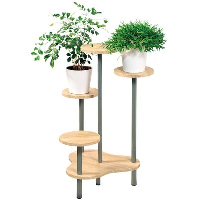 Kesper Blumenständer Eiche Spanplatte B/H/T: ca. 64,5x72,5x46 cm Kesper Blumenständer Eiche Spanplatte B/H/T: ca. 64,5x72,5x46 cm