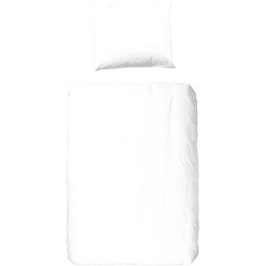 Good Morning Baumwoll Bettwäsche weiß Baumwolle B/L: ca. 120x150 cm Good Morning Baumwoll Bettwäsche weiß Baumwolle B/L: ca. 120x150 cm