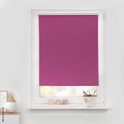 LICHTBLICK Thermo Klebe-/Klemmrollo Verdunklungsqualität fuchsia B/L: ca. 110x150 cm LICHTBLICK Thermo Klebe-/Klemmrollo Verdunklungsqualität fuchsia B/L: ca. 110x150 cm