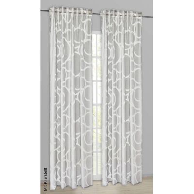 Esprit Kombivorhang E-Lotti grau B/L: ca. 130x250 cm Esprit Kombivorhang E-Lotti grau B/L: ca. 130x250 cm