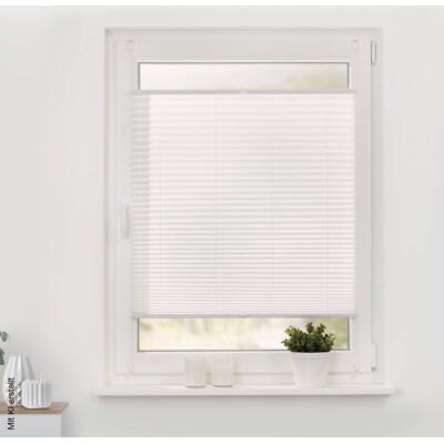 Lichtblick Klemmfix Plissee - Moderner Crushed-Optik Stoff - 210cm x 90cm - Plissee Lichtblick Klemmfix Plissee - Moderner Crushed-Optik Stoff - 210cm x 90cm - Plissee
