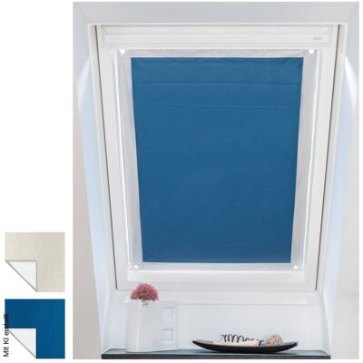 Lichtblick Dachfensterrollo - Modell M06/306 - Blau - Fenster Sonnenschutz Lichtblick Dachfensterrollo - Modell M06/306 - Blau - Fenster Sonnenschutz