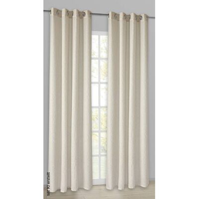 Esprit Ösenvorhang E-Sulva beige B/L: ca. 140x250 cm Esprit Ösenvorhang E-Sulva beige B/L: ca. 140x250 cm