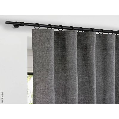 ondeco Stilgarnituren schwarz Metall ausziehbar von ca. 120 bis 210 cm 1.0 Läufe ondeco Stilgarnituren schwarz Metall ausziehbar von ca. 120 bis 210 cm 1.0 Läufe