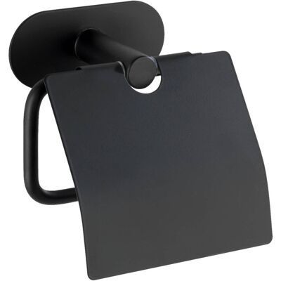 WENKO Orea Schwarz Toilettenpapierhalter - Moderner Wandhalter für Bad WENKO Orea Schwarz Toilettenpapierhalter - Moderner Wandhalter für Bad