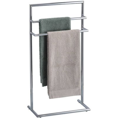 Zeller Handtuchständer silber Metall B/H/L: ca. 23x83x43 cm Zeller Handtuchständer silber Metall B/H/L: ca. 23x83x43 cm