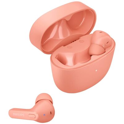 Philips Kopfhörer mit MikrofonTrueWireless rosa B/H/L: ca. 4x15,2x9,6 cm Philips Kopfhörer mit MikrofonTrueWireless rosa B/H/L: ca. 4x15,2x9,6 cm