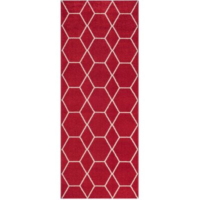 Sanat Teppich Trellis rot B/L: ca. 80x200 cm Sanat Teppich Trellis rot B/L: ca. 80x200 cm