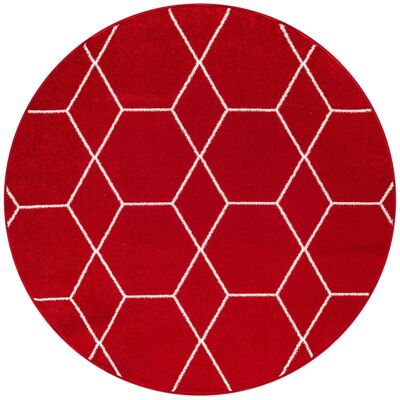 Sanat Teppich Trellis rot D: ca. 150 cm Sanat Teppich Trellis rot D: ca. 150 cm