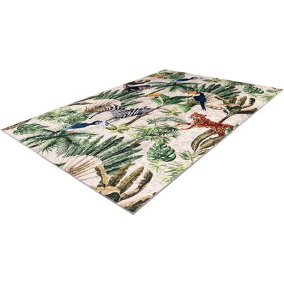 OBSESSION Exotic 13m - Bunt Kurzflor Teppich für Wohnzimmer OBSESSION Exotic 13m - Bunt Kurzflor Teppich für Wohnzimmer