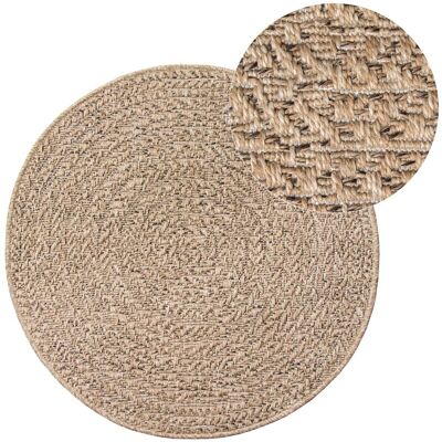 Merinos In-/Outdoor-Teppich Kenzy natur D: ca. 160 cm Merinos In-/Outdoor-Teppich Kenzy natur D: ca. 160 cm